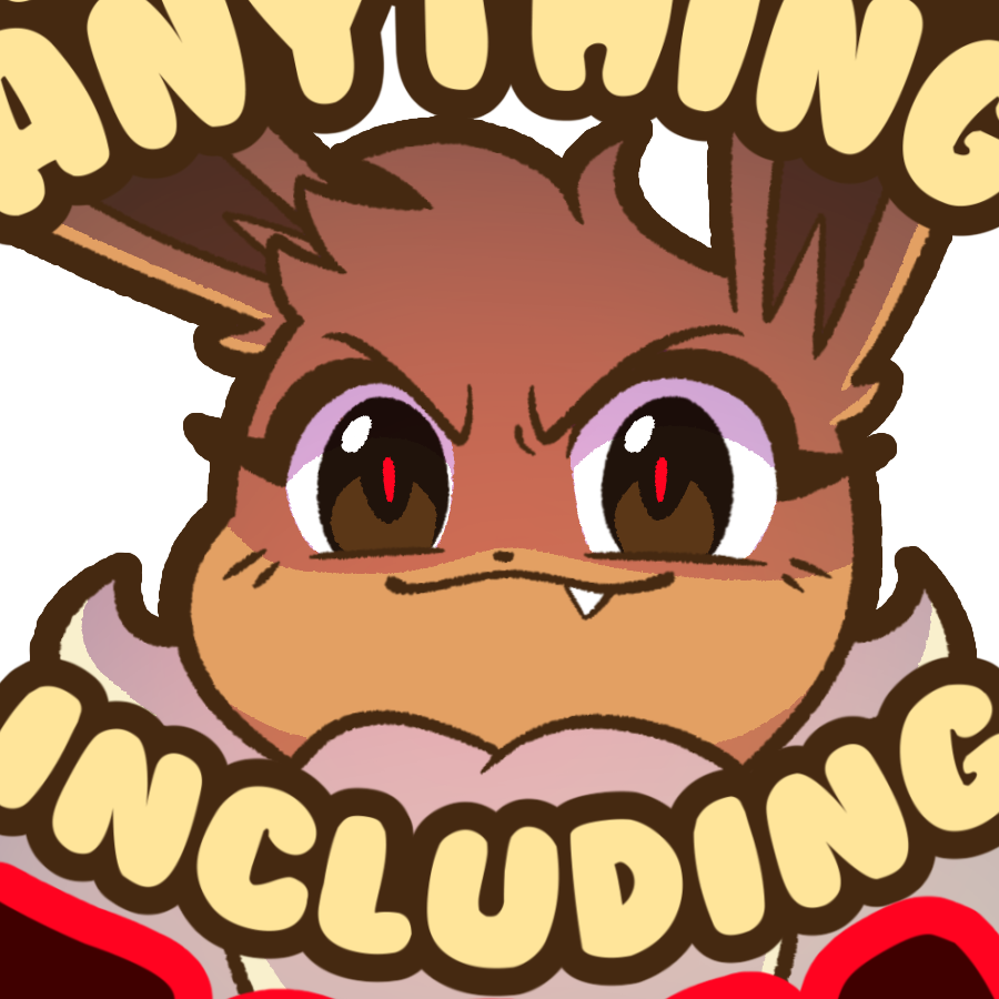 Eevil Eevee Sticker