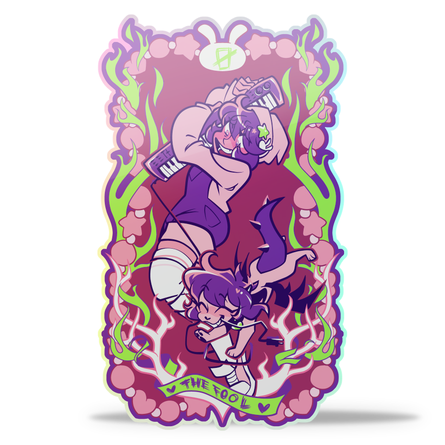 The Fool Tarot Sticker