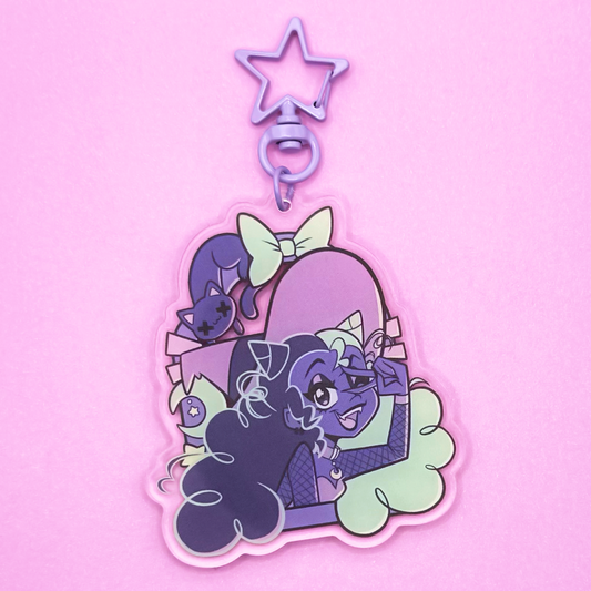 Pastel POP Piper Keychain