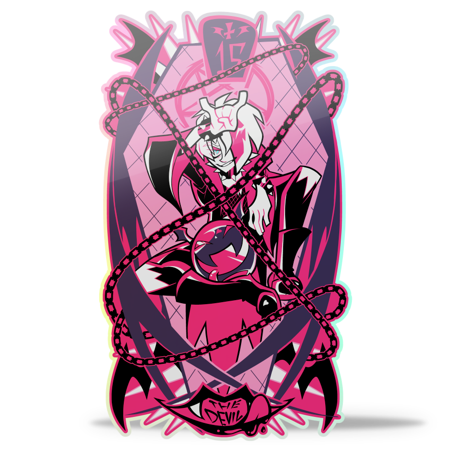 The Devil Tarot Sticker