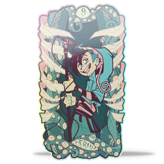 The Hermit Tarot Sticker