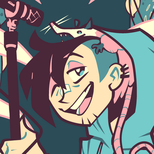 The Hermit Tarot Sticker