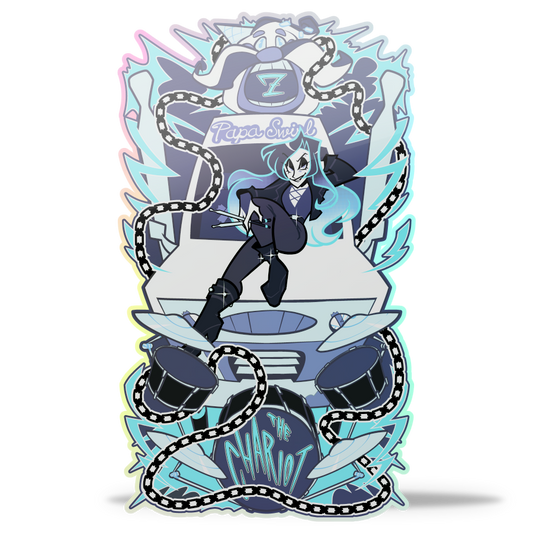 The Chariot Tarot Sticker