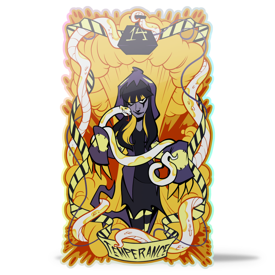 Temperance Tarot Sticker