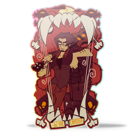 The Emperor Tarot Sticker