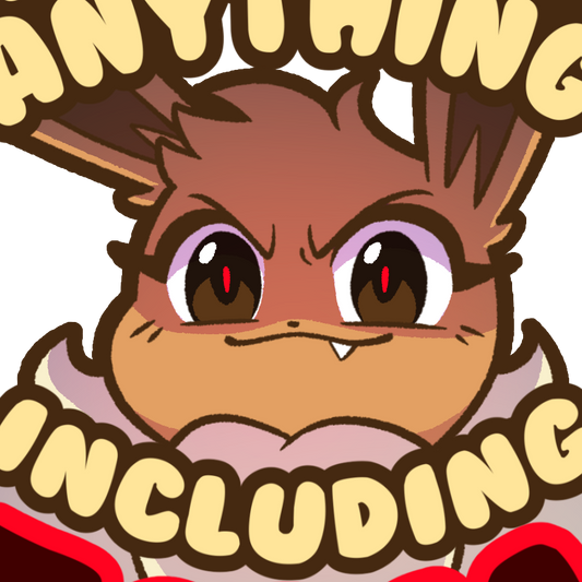 Eevil Eevee Sticker