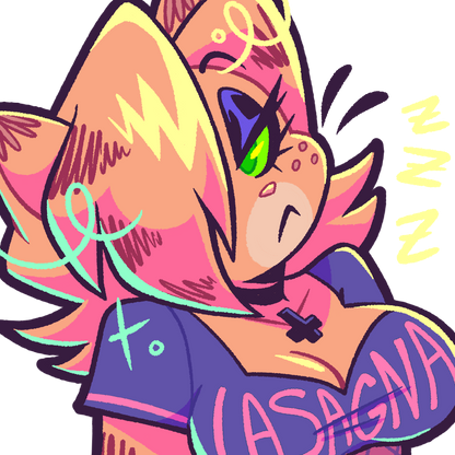 Gothfield Glitter Sticker