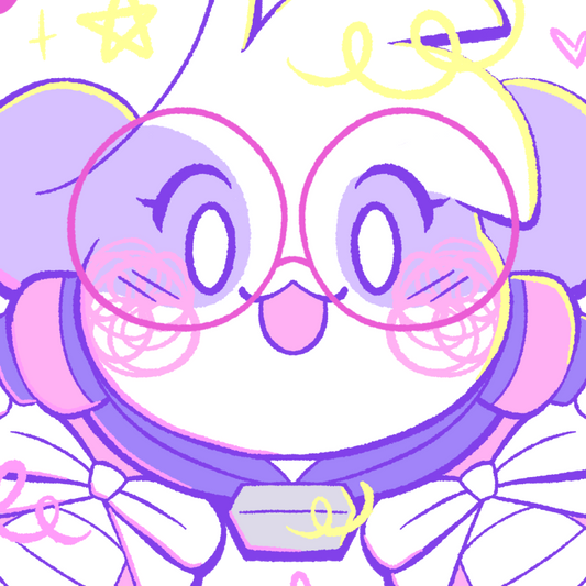 Evil HuniBot Washi Sticker