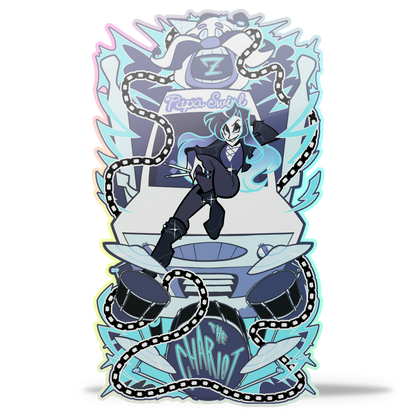 The Chariot Tarot Sticker