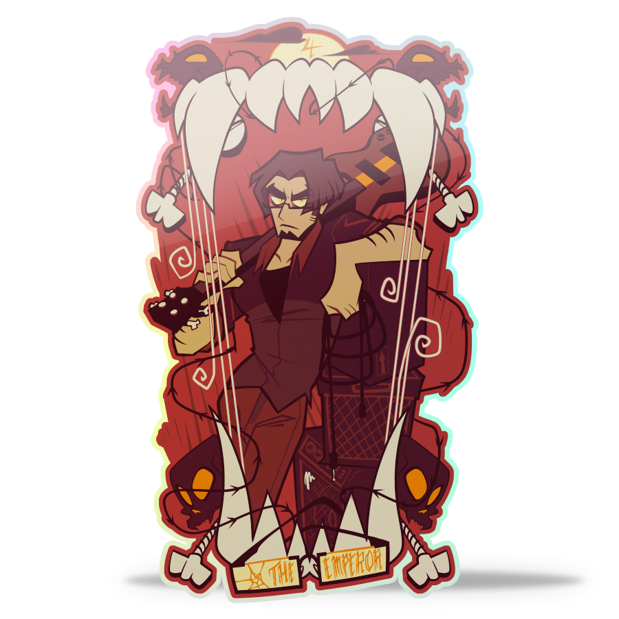 The Emperor Tarot Sticker