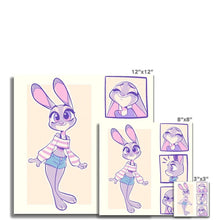 Load image into Gallery viewer, Police Bunny Waifu Print Prodigi
