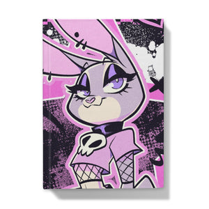 Goth Bunny Waifu Hardback Journal Prodigi